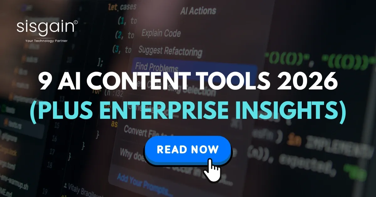 9 AI Content Tools 2026 (Plus Enterprise Insights)