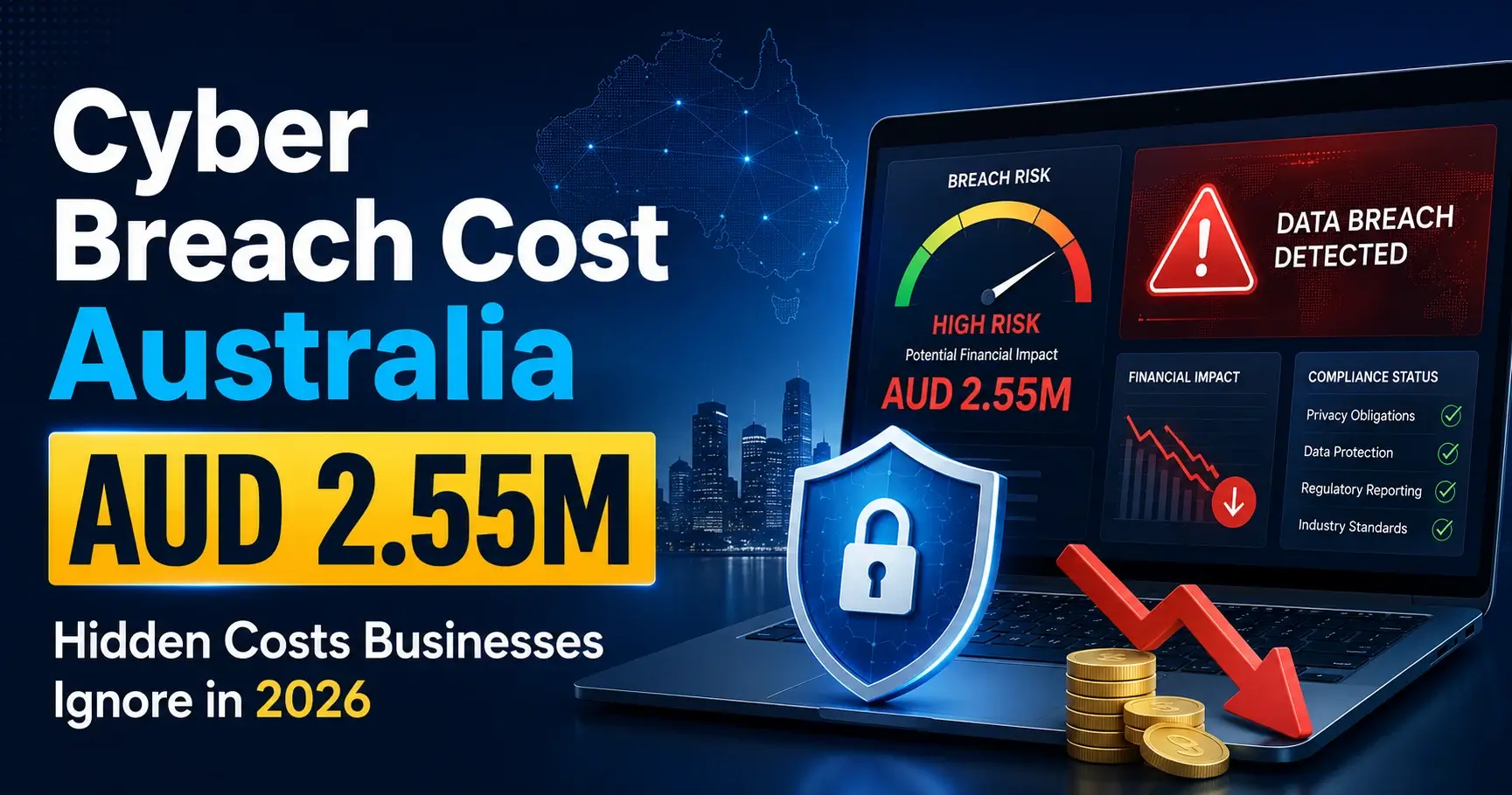 Cybersecurity Breach Cost in Australia 2026: Real Losses & ROI