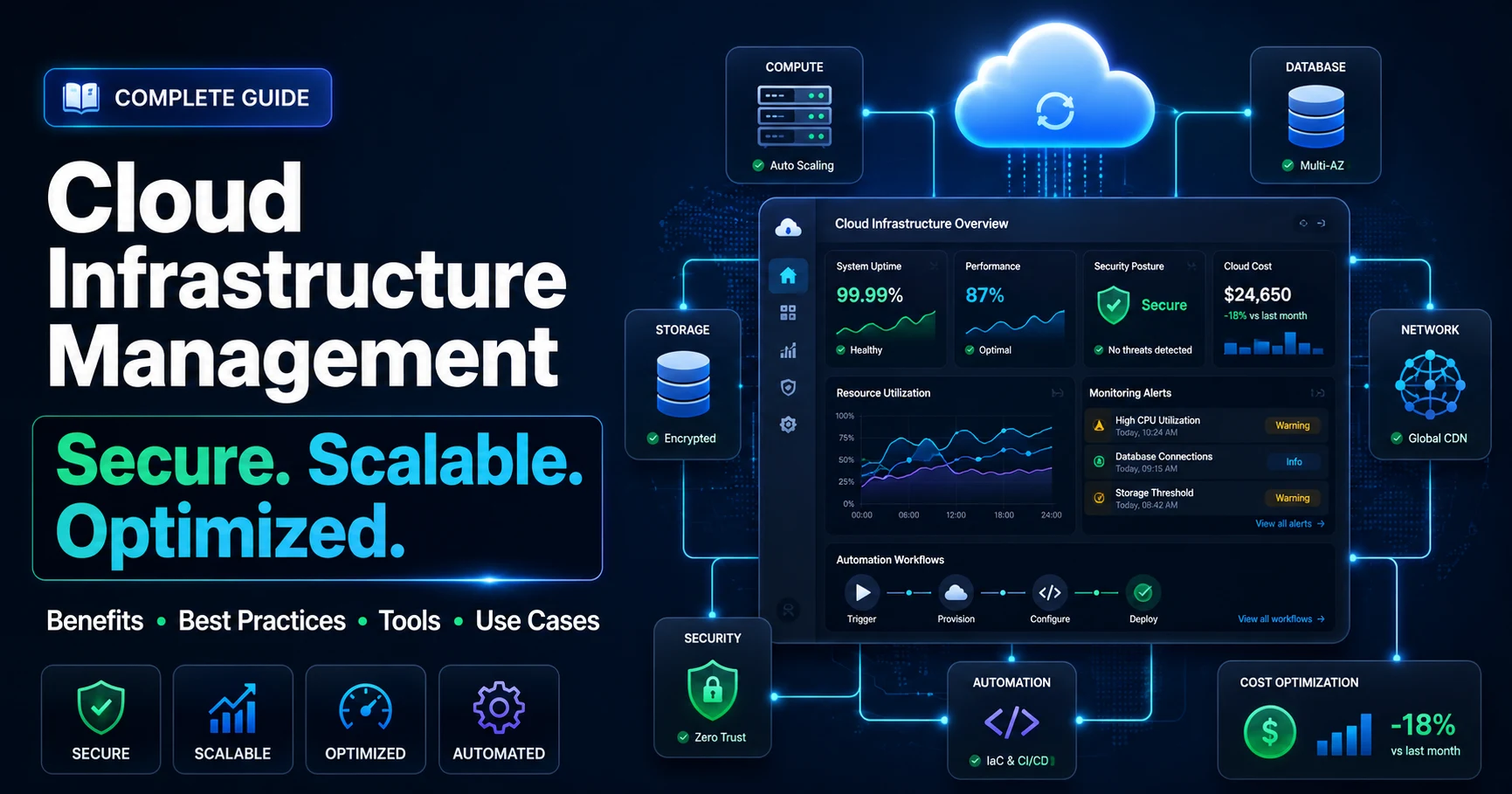 Cloud Infrastructure Management: Benefits, Best Practices & Tools
