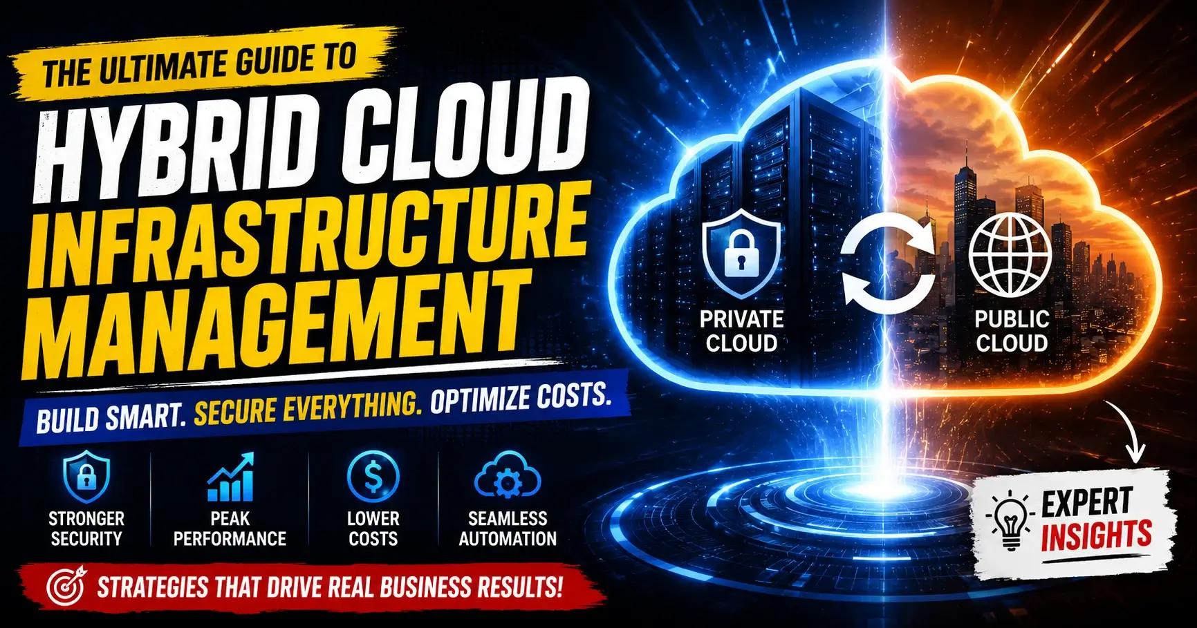 Hybrid Cloud Infrastructure Management: Benefits, Challenges, Strategy, and Best Practices