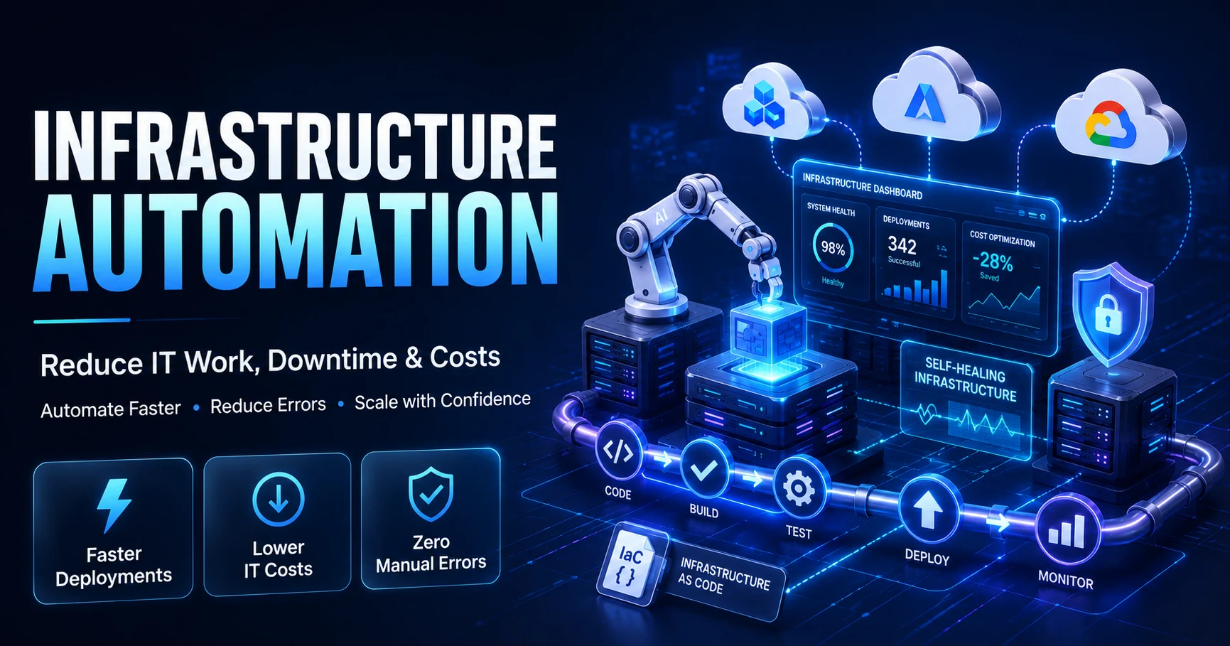 Infrastructure Automation Tools: Cut Downtime & IT Costs
