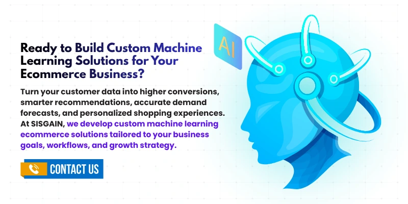 sisgain ml solutions for ecommerce