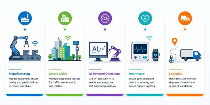 Benefit from Modern IoT Platforms